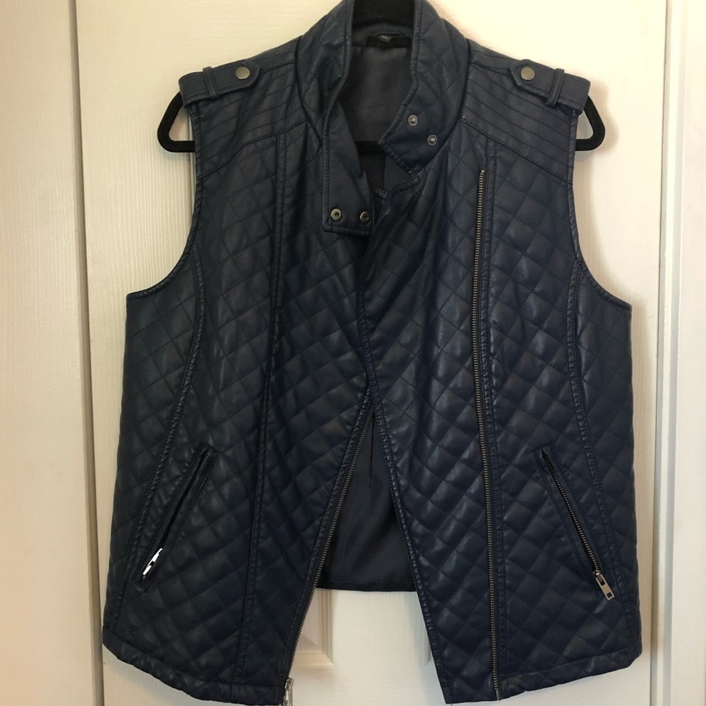 Apt 9 Faux Leather Vest